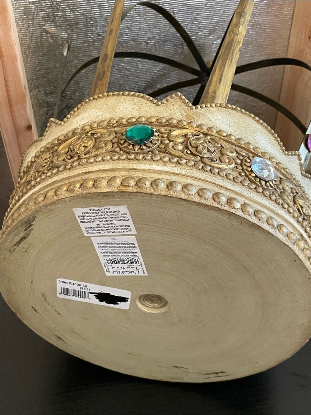 Jeweled Crown Grasslands Road Extra Large Planter - Picture 4 of 15